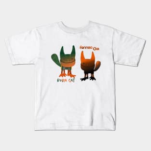 BobaFenneCat Kids T-Shirt